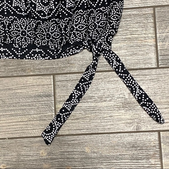 New 24th & Ocean Women's Tankini Top Size 8 / Small Spot On Side-Tie Swimsuit - Picture 6 of 10